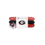TELETIES - Spiral Hair Coils | Small | Go Dawgs! Hair Ties