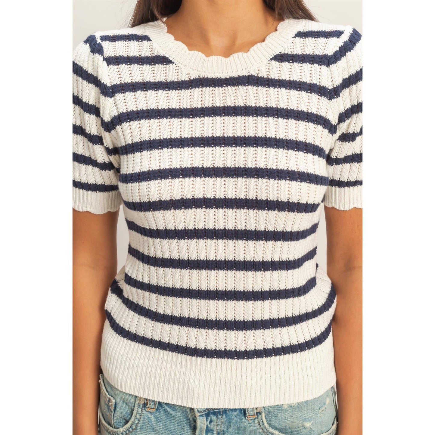 The Rachel Spring Puff Sleeve Sweater(S-L)(3 Colors)