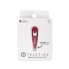 TELETIES - Burgundy Wild Side Snap Clips (6Ct)