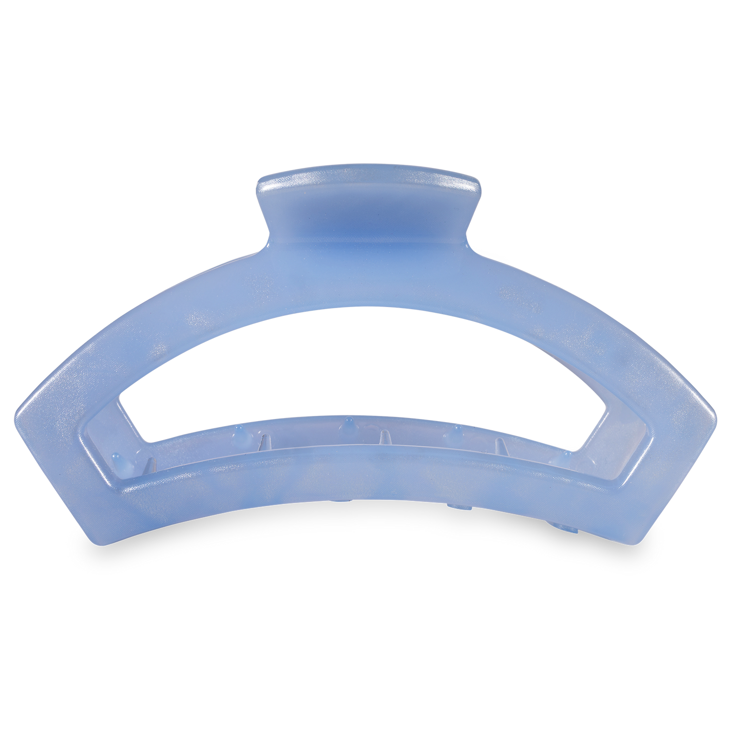 TELETIES - Open Hair Clip | Large | Blue Lagoon
