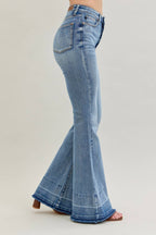Judy Blue Jeans - HW "Tummy Control " w/ Release Hem Flare (Reg & Plus)