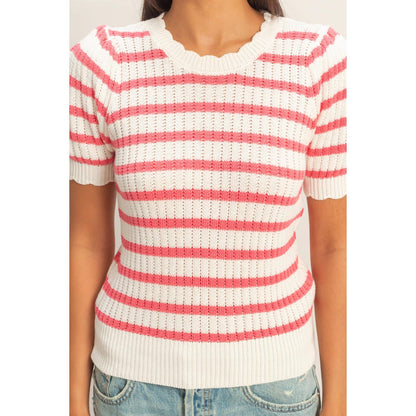 The Rachel Spring Puff Sleeve Sweater(S-L)(3 Colors)