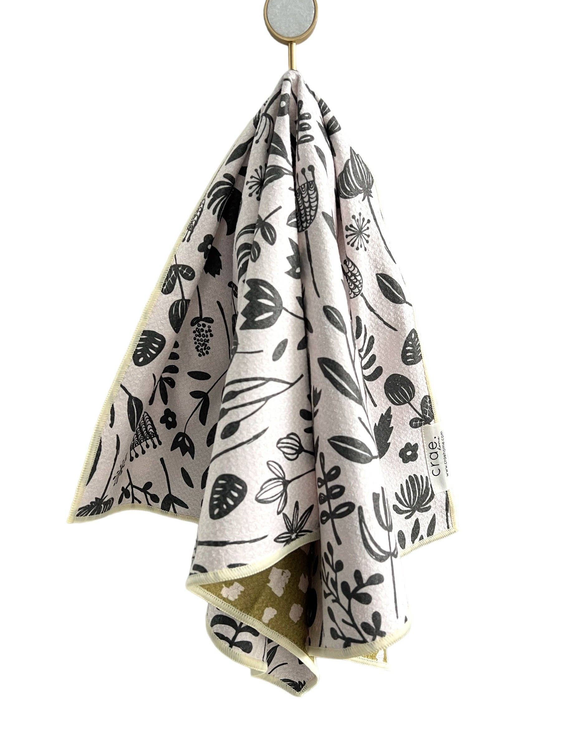 Crae.Home - Vintage Highway: Reversible Dish Towel