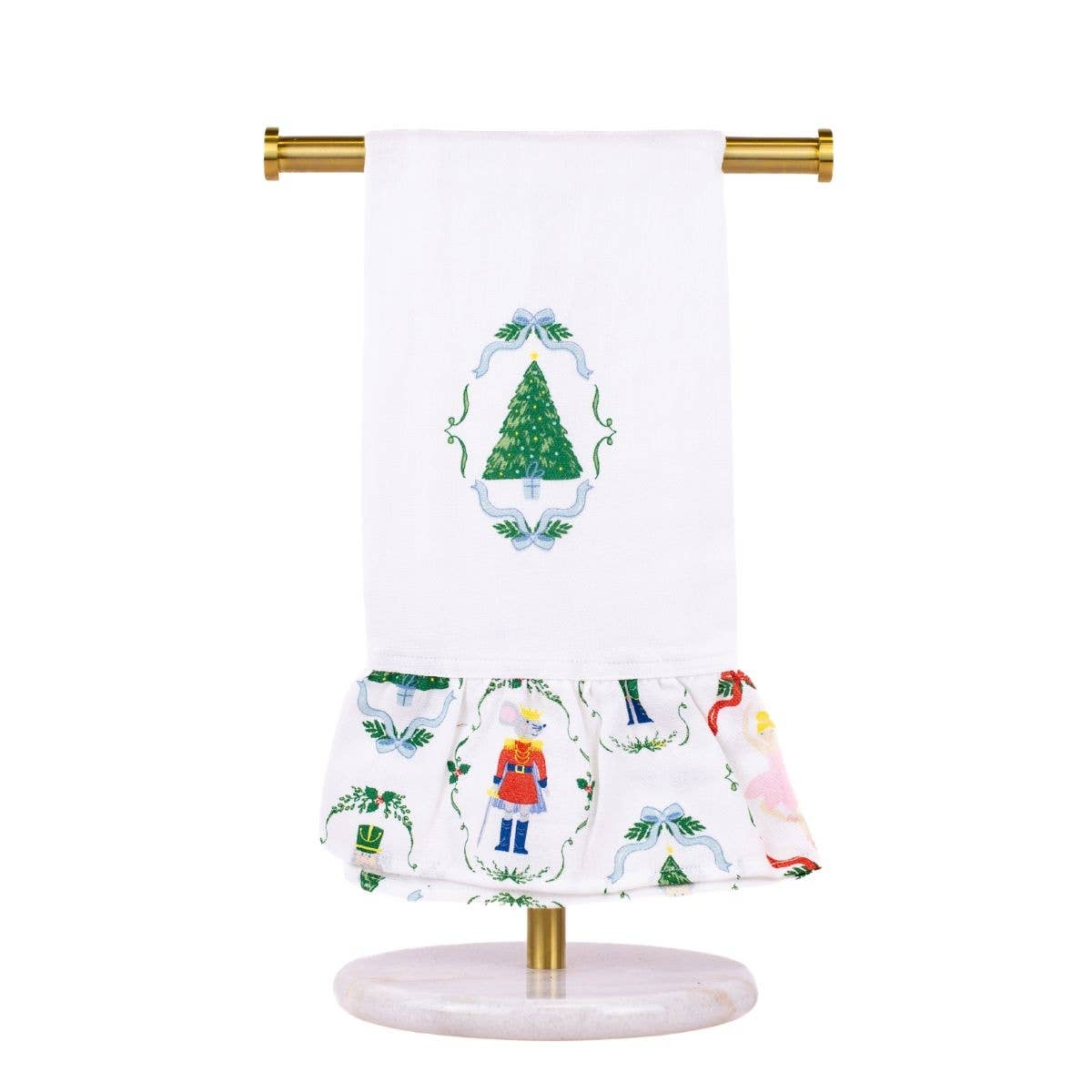 Waltz Tree Ruffle Hand Towel