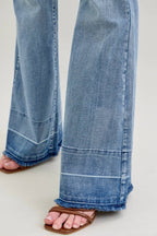 Judy Blue Jeans - HW "Tummy Control " w/ Release Hem Flare (Reg & Plus)