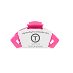 TELETIES - Open Hair Clip | Small | Tropical Punch
