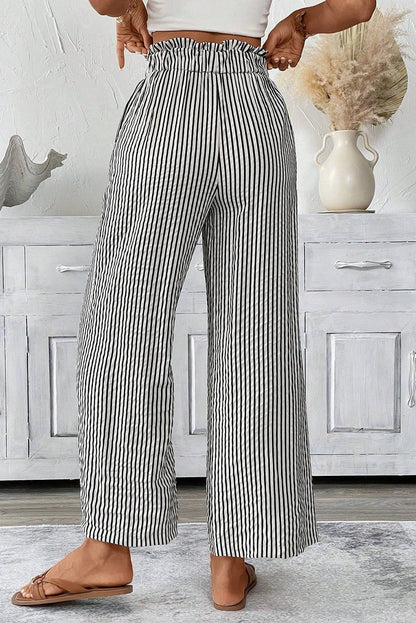 The Flowy Stripe Pants (S-2X)