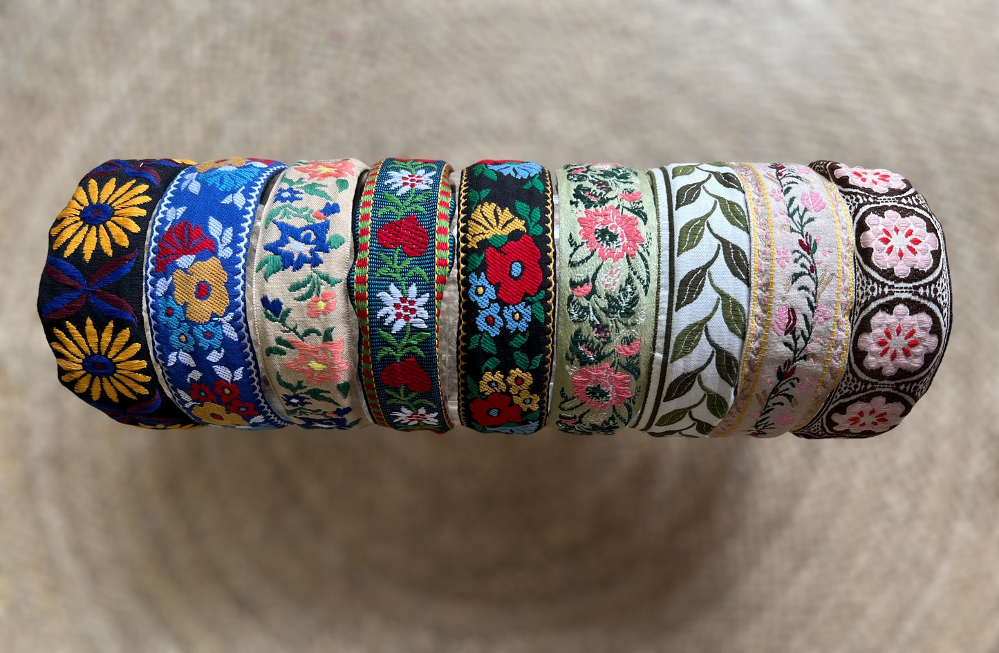 Embroidered Head Bands (Multiple Options)