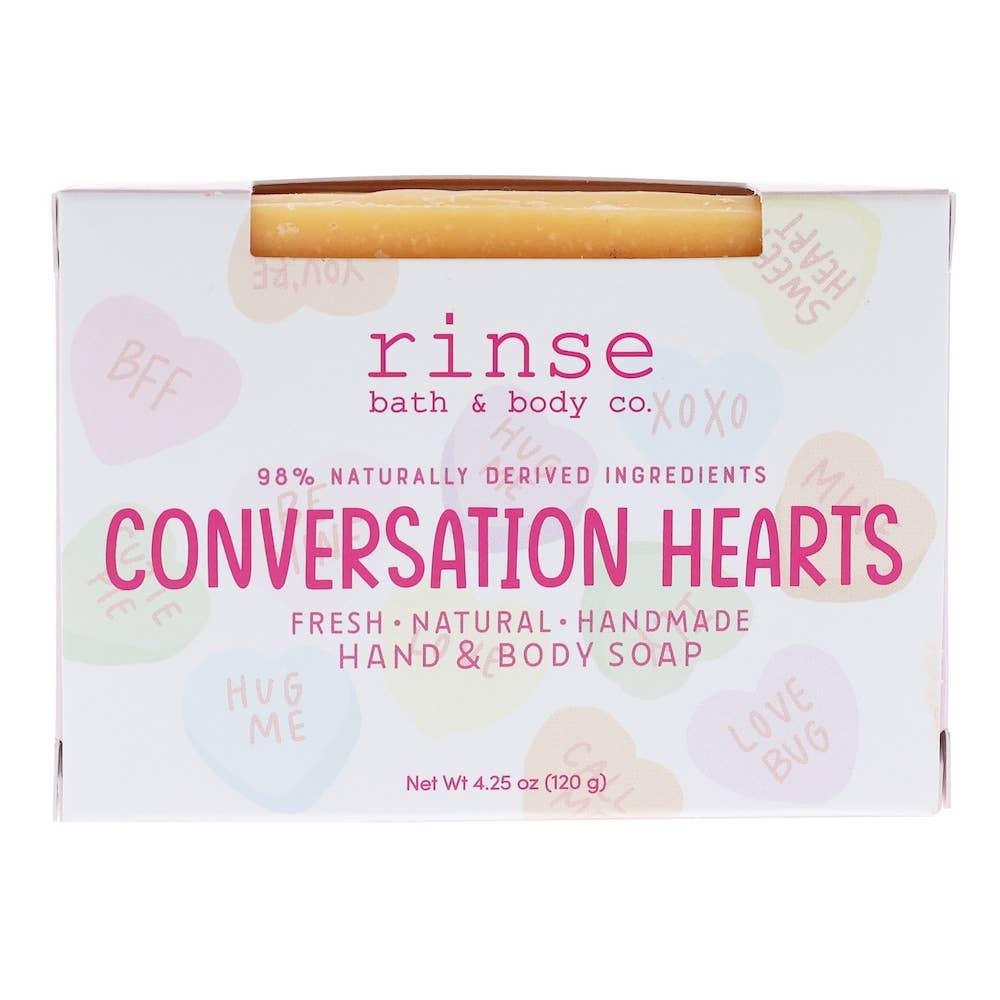Rinse Bath Body Inc - Soap - Conversation Hearts