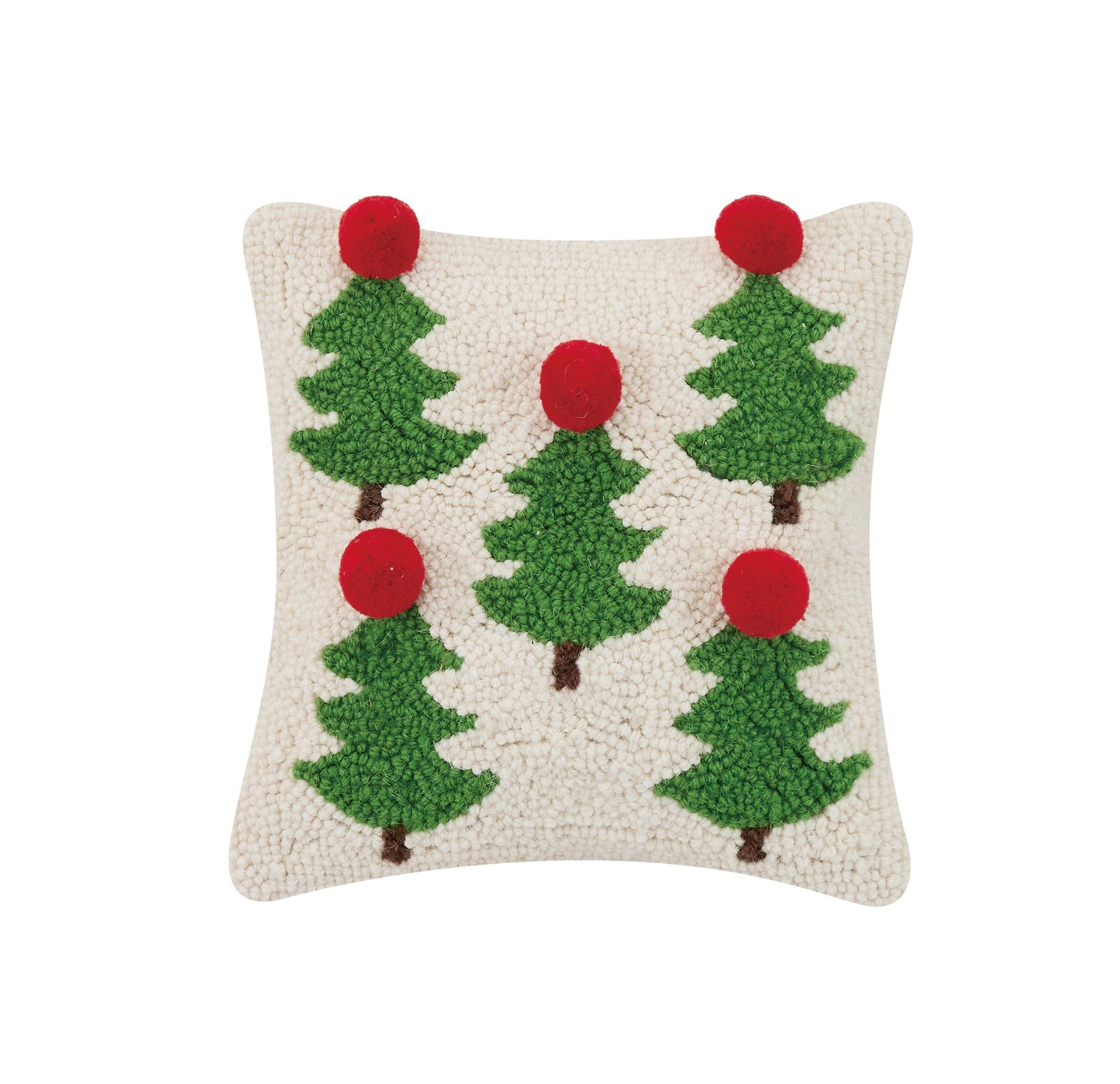 Christmas Trees Hook Pillow