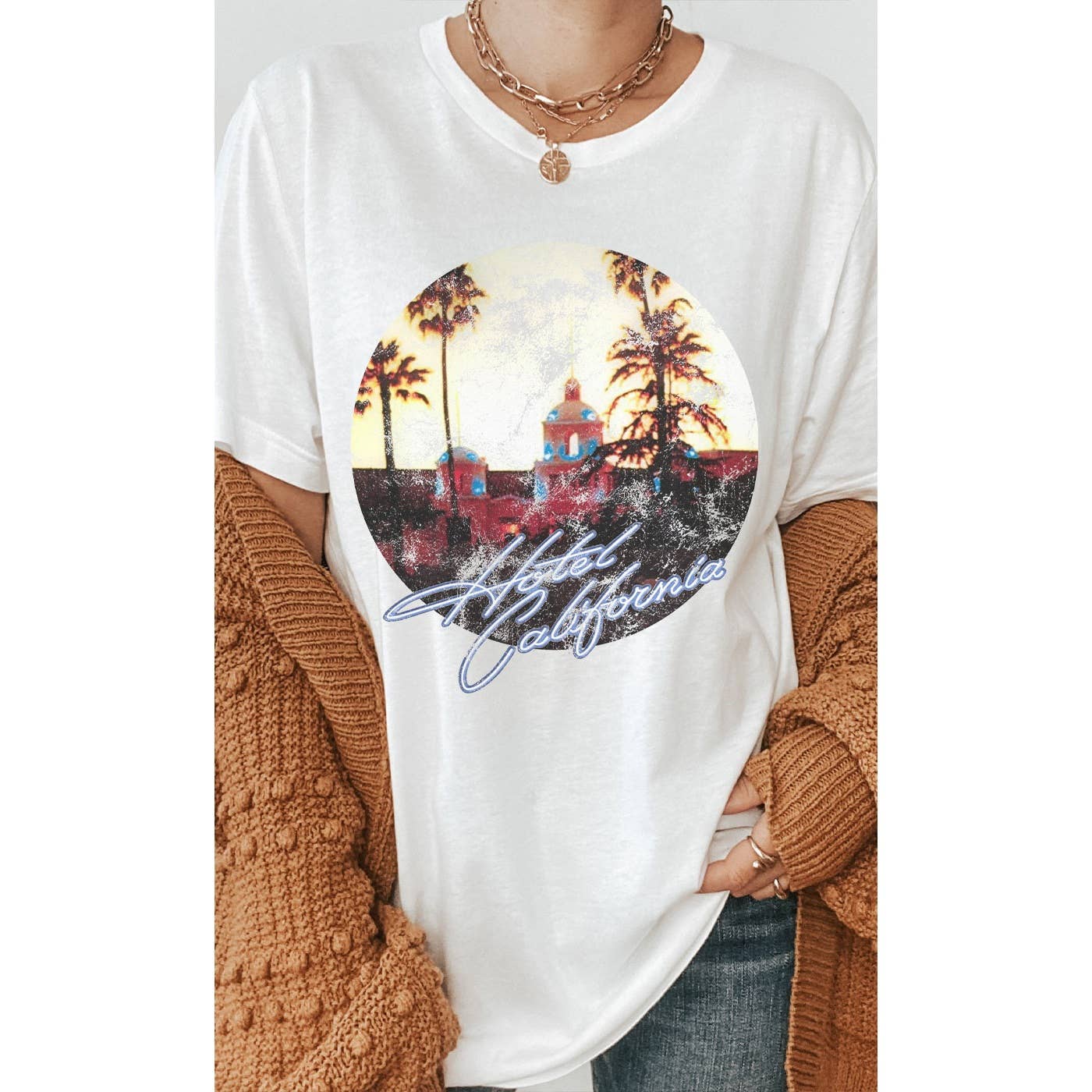 Retro Hotel California Graphic Tee
