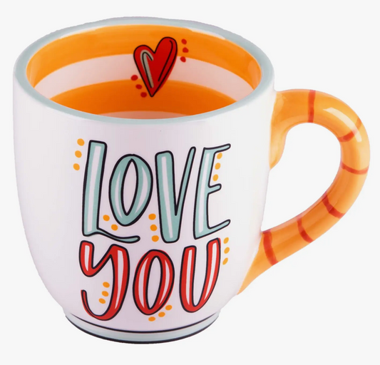 Glory Haus-Love You More Heart Mug